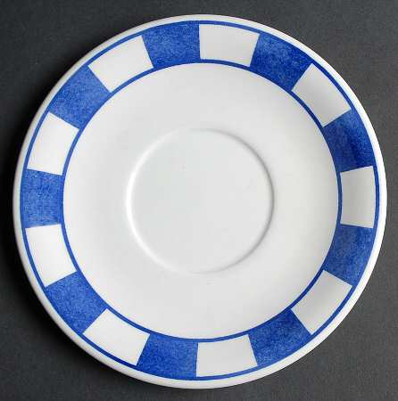 Hopscotch Blue Underplate for Gravy Boat