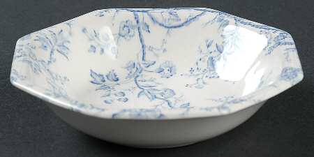 Hyde Park Blue (Heritage) Fruit/Dessert (Sauce) Bowl