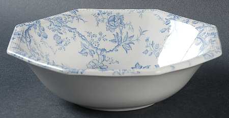 Hyde Park Blue (Heritage) Coupe Cereal Bowl