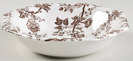 Hyde Park Brown (Heritage) Fruit/Dessert (Sauce) Bowl