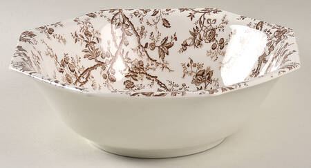 Hyde Park Brown (Heritage) 9" Round Vegetable Bowl