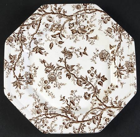 Hyde Park Brown (Heritage) Salad Plate