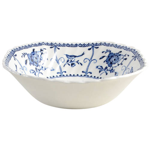 Indies Blue Square Cereal Bowl