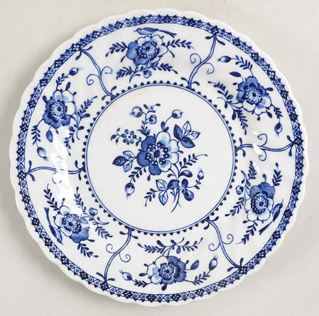 Indies Blue Bread & Butter Plate
