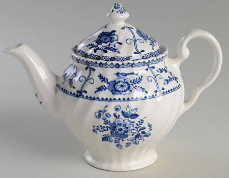 Indies Blue Small Teapot & Lid