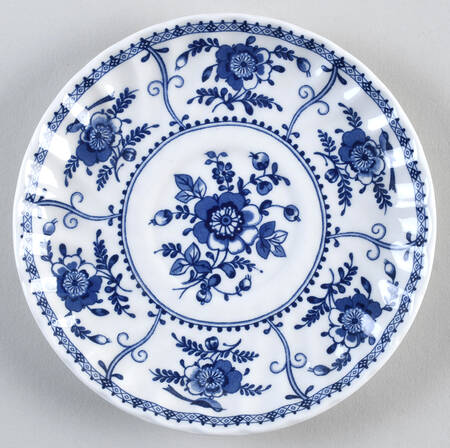 Indies Blue Saucer for Oversized Cup