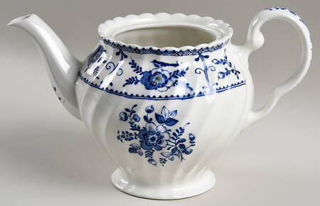 Indies Blue Teapot No Lid