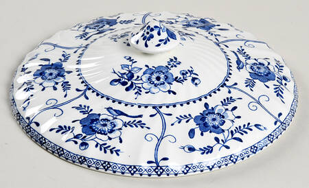 Indies Blue Lid for Round Vegetable