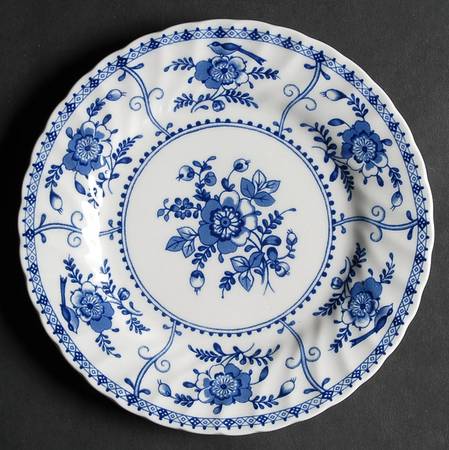 Indies Blue Dessert/Pie Plate