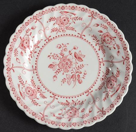 Indies Pink Bread & Butter Plate