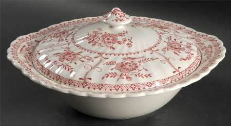 Indies Pink Round Covered Vegetable