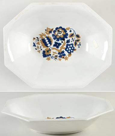 Jacobean 9" Oval Vegetable Bowl