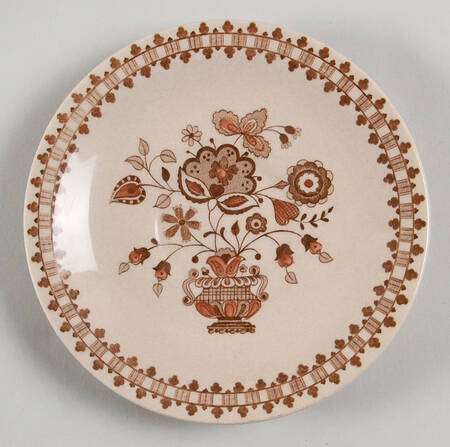 Jamestown Brown Saucer
