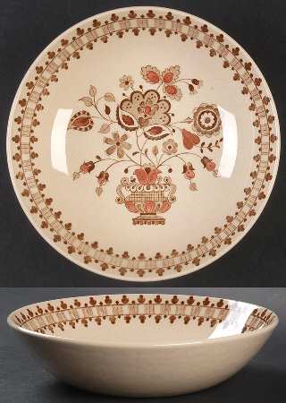 Jamestown Brown Coupe Soup Bowl