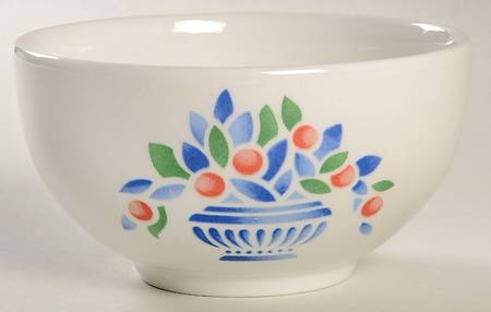 Jardiniere Green Open Rice/Sugar Bowl