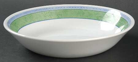 Jardiniere Green Coupe Soup Bowl