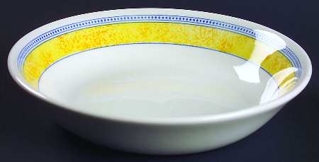 Jardiniere Yellow Coupe Soup Bowl