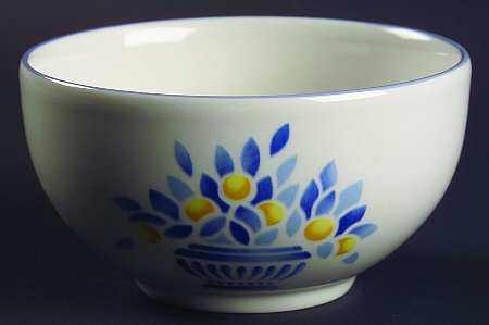 Jardiniere Yellow Open Rice/Sugar Bowl