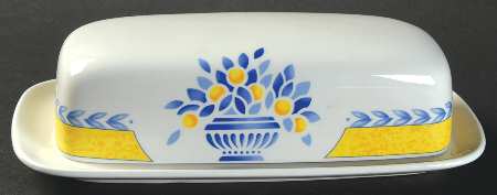 Jardiniere Yellow 1/4 Lb Covered Butter