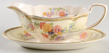 Jasmine Gravy Boat & Underplate/Relish