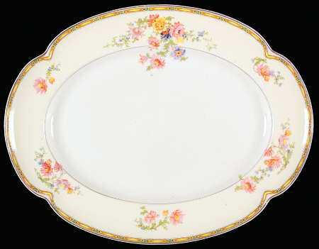 Jasmine 14" Oval Serving Platter