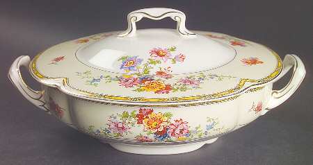 Jasmine Oval Covered Vegetable