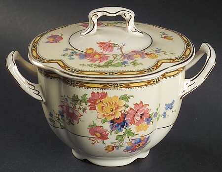 Jasmine Sugar Bowl & Lid