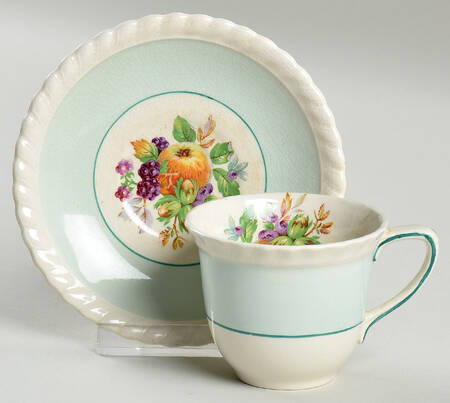 California Flat Demitasse Cup & Saucer Set