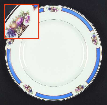 JB102 Luncheon Plate