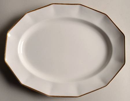 JB103 12" Oval Serving Platter