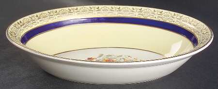 JB114 10" Oval Vegetable Bowl
