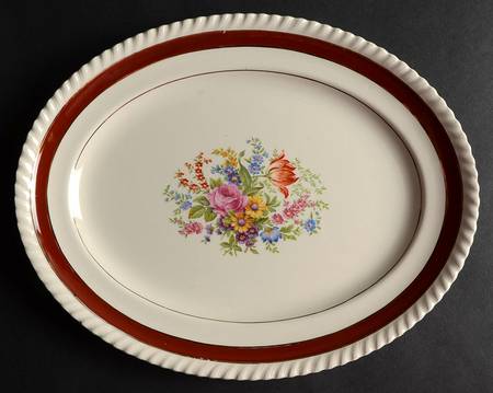 JB117 11" Oval Serving Platter