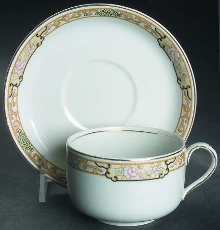 JB119 Flat Cup & Saucer Set