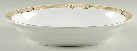 JB119 10" Oval Vegetable Bowl