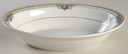 JB126 9" Oval Vegetable Bowl