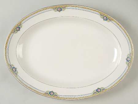 JB126 14" Oval Serving Platter