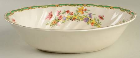 JB128 9" Oval Vegetable Bowl