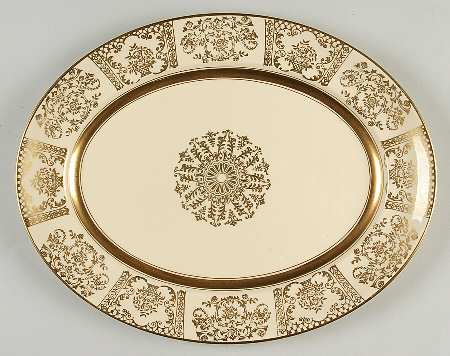JB13 12" Oval Serving Platter