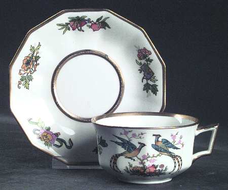 JB132 Flat Cup & Saucer Set