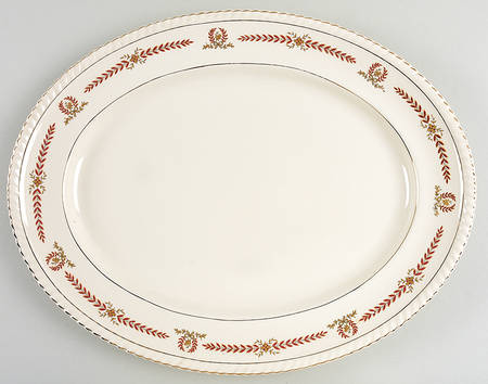 JB137 16" Oval Serving Platter
