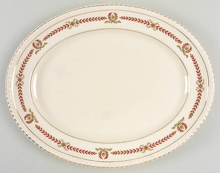 JB137 14" Oval Serving Platter