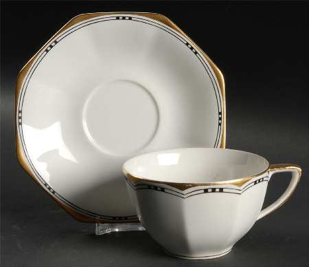 JB14 Flat Cup & Saucer Set
