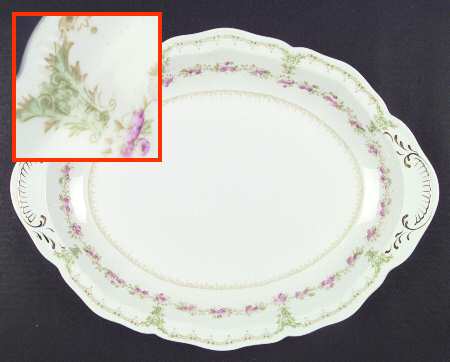 JB147 14" Oval Serving Platter