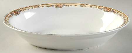 JB16 10" Oval Vegetable Bowl