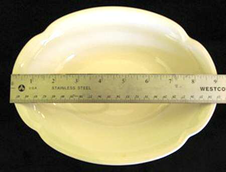 JB168 8" Oval Vegetable Bowl