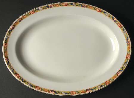 JB17 14" Oval Serving Platter