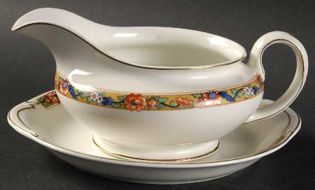 JB17 Gravy Boat & Underplate/Relish