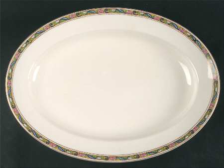 JB174 16" Oval Serving Platter