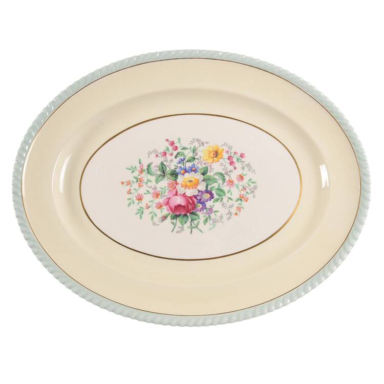 JB18 14" Oval Serving Platter