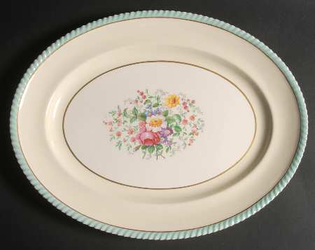 JB18 16" Oval Serving Platter